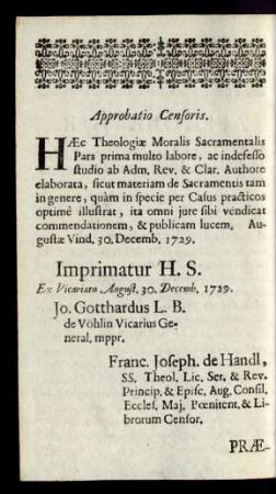 Approbatio Censoris