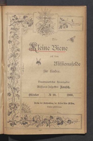 N° 10. Oktober 1900