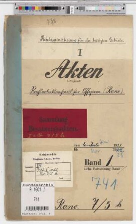 Reichsarbeitsnachweis für Offiziere (Rano)