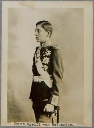Prinz Kyrill von Bulgarien : Kniebild