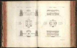 Planche 7: Justice de paix. Maison commune