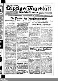 Leipziger Tageblatt und Handelszeitung : Amtsblatt des Rates und des Polizeiamtes der Stadt Leipzig