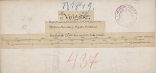 1849 (alte Nr.: 437) Velgast, Cover