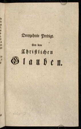 335-362, Dreyzehnte Predigt.