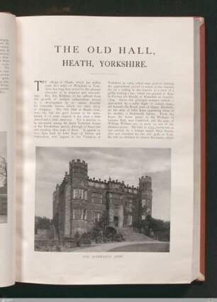 The Old Hall, Heath, Yorkshire