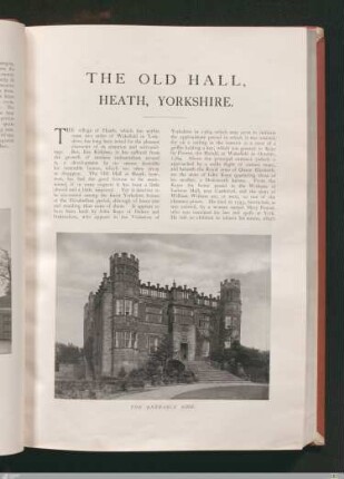 The Old Hall, Heath, Yorkshire