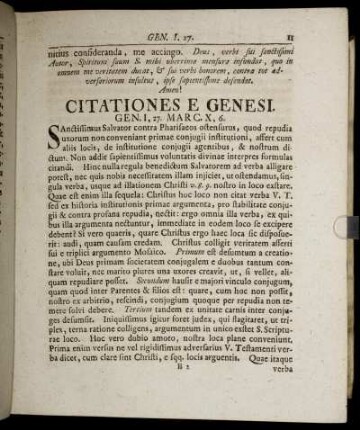 Citationes E Genesi.