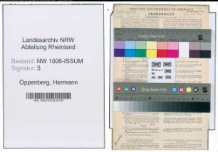 Entnazifizierung Hermann Oppenberg , geb. 04.12.1922 (Landwirt)