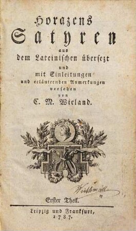Horazens Satyren, 1