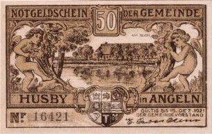 Notgeld der Gemeinde Husby in Angeln