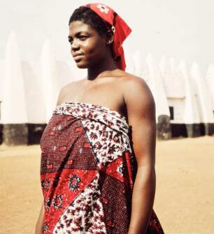 Wa (Ghana), Portrait einer Frau