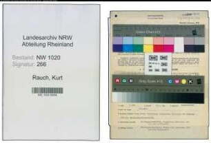 Entnazifizierung Kurt Rauch , geb. 17.02.1909 (Kaufmaennischer Angestellter)