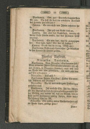 [Fünfter Auftritt. - Siebenter Auftritt.]