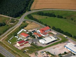 Geschwenda : Gewerbegebiet an der BAB A 71