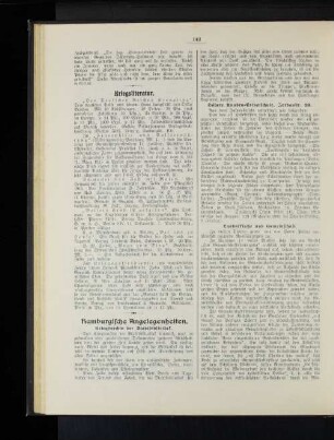Kriegsliteratur.