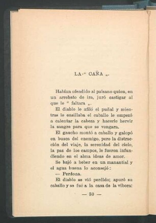 La "caña"