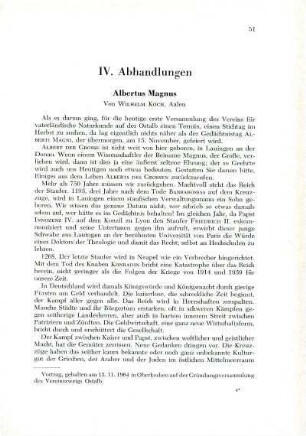 Albertus Magnus