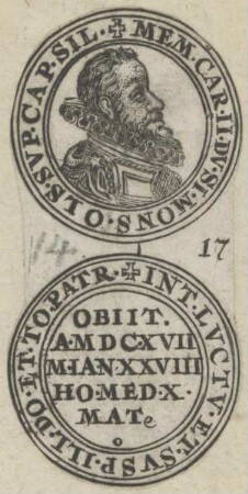Bildnis von Carl II., Herzog von Münsterberg