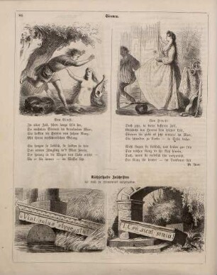 "Sirenen" "Räthselhafte Inschriften"