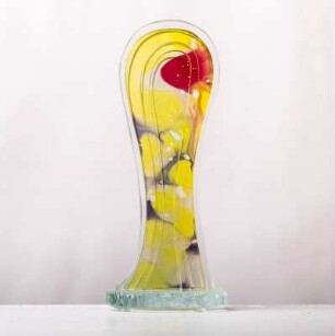 Figur gelb rot