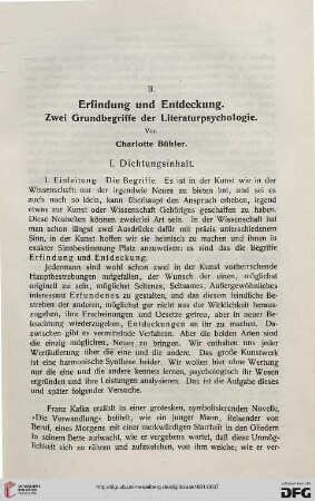 Erfindung und Entdeckung