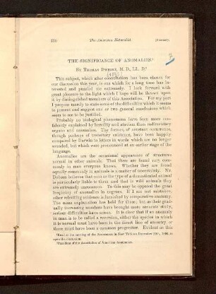The significance of anomalies