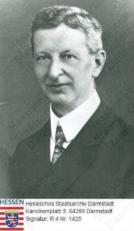 Stammler, Hermann (1869-1945) / Porträt, Brustbild