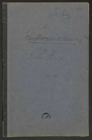 Schriftwechselbuch des Soldatenrats