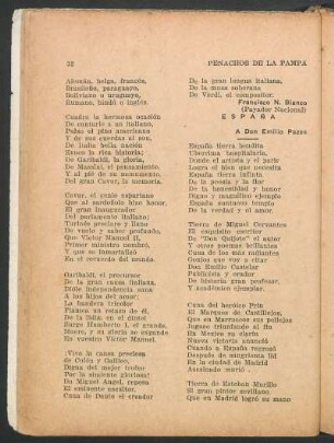 España : A Don Emilio Pazos