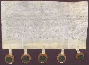 Instrumentum cautionis des Alexander Johann Heinrich von Sickingen-Sickingen.