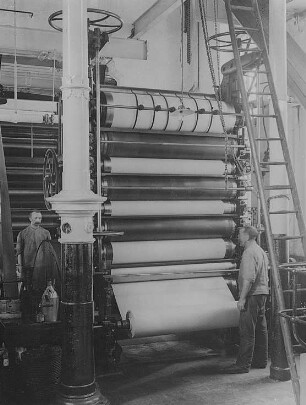 Kalander : Technikgeschichte | Technologie | Papier-Fabrikation