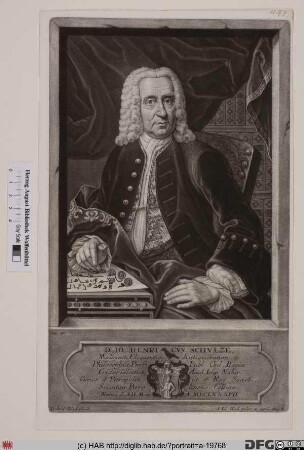 Bildnis Johann Heinrich Schulze