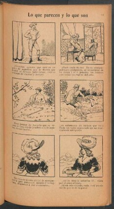 Lo que parecen y lo que son - [Cómic]