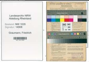 Entnazifizierung Friedrich Graumann , geb. 19.04.1885 (Elektroingenieur)