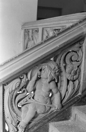 Treppengeländer im Rathaus Dessau