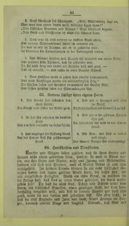 66. Herrschaften und Dienstboten