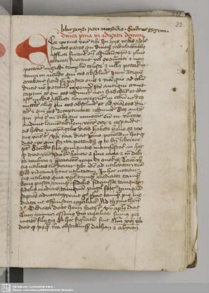 Bl. 22 - 135. Sermones Peregrini