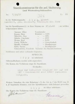 Kipp, Albert