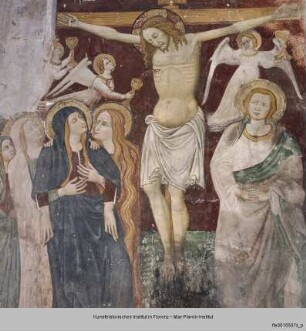 Fresken der Apsiskapellen : Kreuzigung Christi