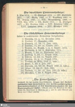 Die sächsischen Feuerwehrtage