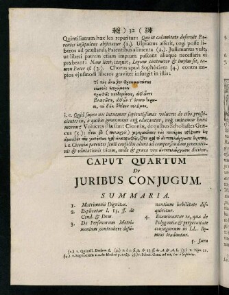 32-47, Caput Quartum De Juribus Conjugum.