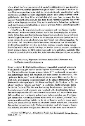 4.17. - Personen mit triebhaft kriminellen Neigungen