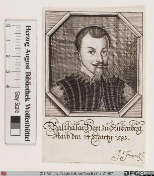 Bildnis Balthasar II. Herr zu Stubenberg