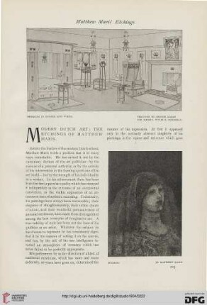 30: Modern Dutch art: The etchings of Matthew Maris