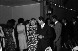 15. Tagung 1965 Physiker: Polonaise angeführt von Frau Steurer und Rudolf L. Mößbauer