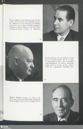 Die Herrenfrisur von dem Komponisten Paul Hindemith