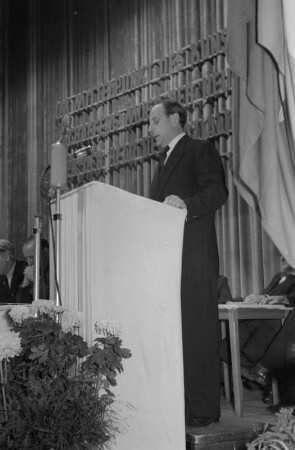 1. Jahreskongress des Verbandes der Komponisten und Musikwissenschaftler der DDR in Berlin