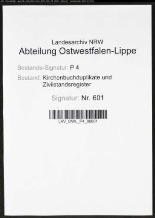Kirchenbuchduplikat der katholischen Landgemeinde St.Patrokli Börde, Kreis Soest (GHT 1865). (Gemeinde: Katholische Landgemeinde St.Patrokli Börde)