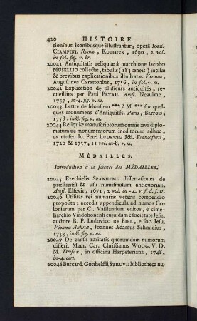 420-433, Médailles
