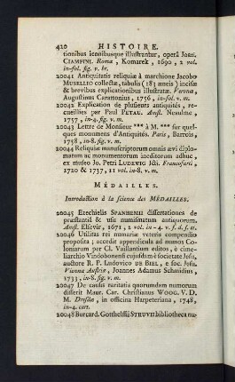 420-433, Médailles